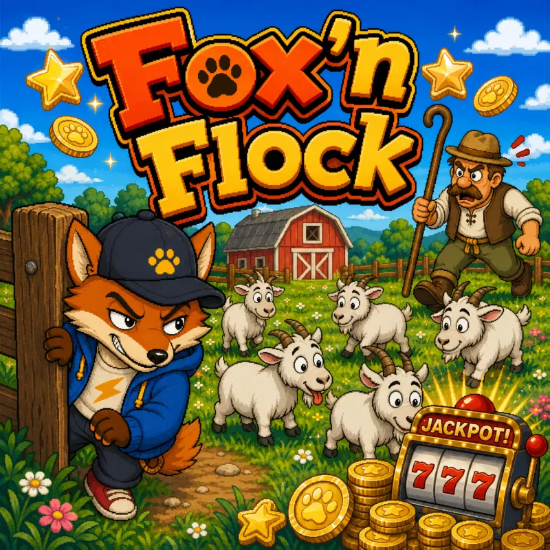 Fox'n Flock — session cash-out game