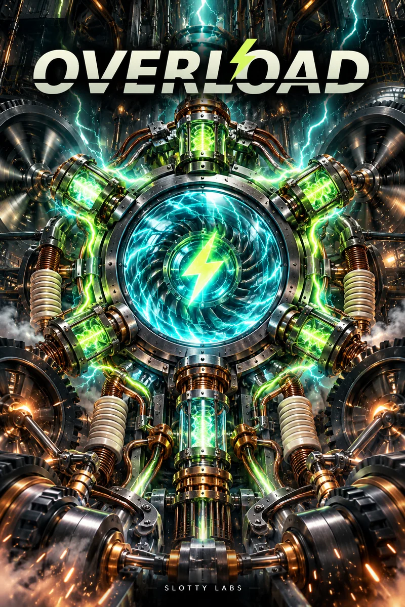 Overload — the breach core flares as every live line connects