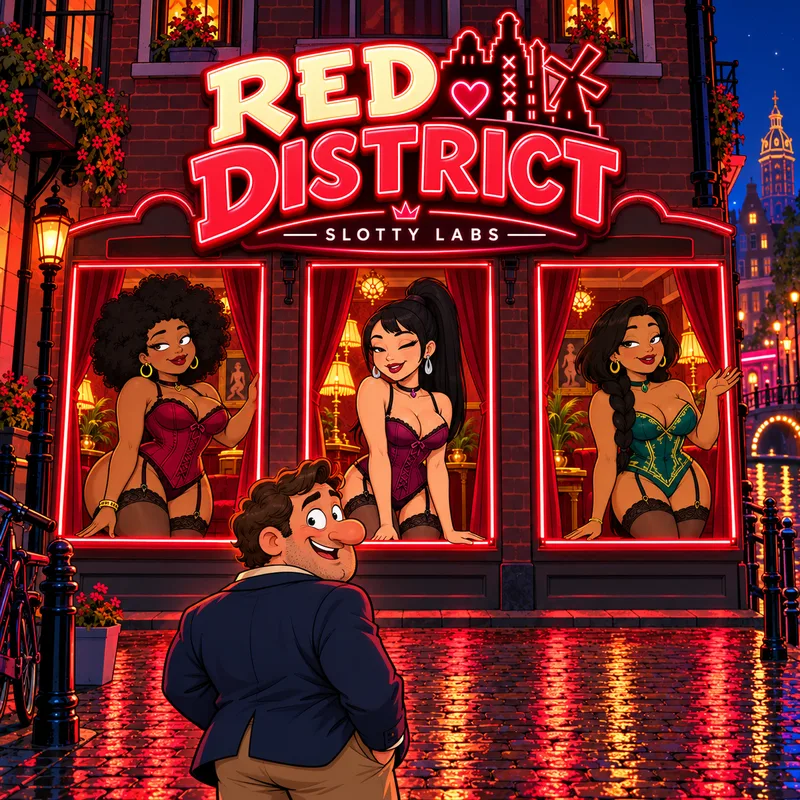 Red District gameplay — pick a window and climb the ladder