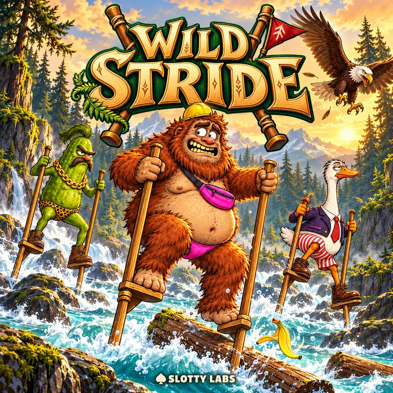 Wild Stride gameplay — pick your stride and plant the stilt